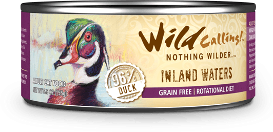 Inland Waters - Duck Cat Food (6oz x 24)